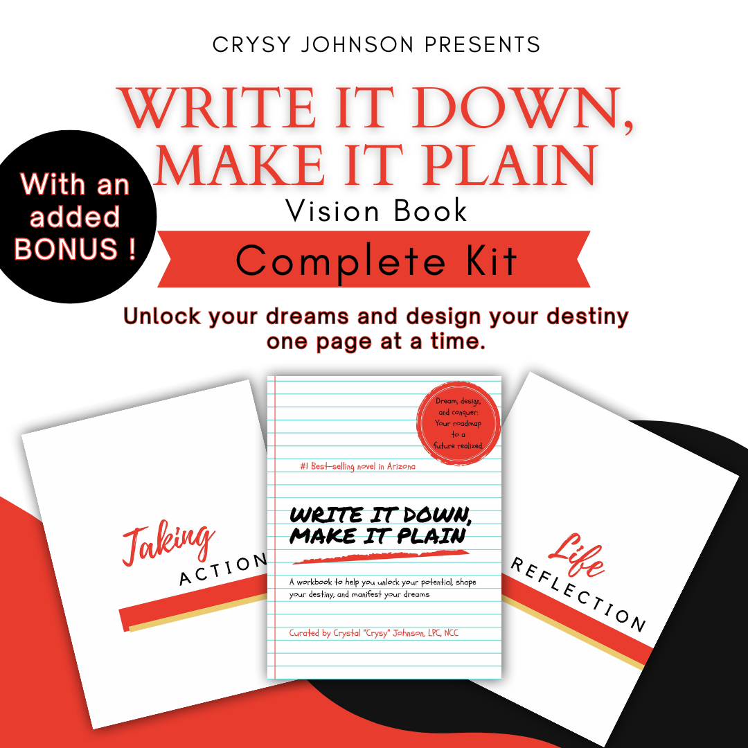 Write it Down, Make It Plain Vision Book KIT