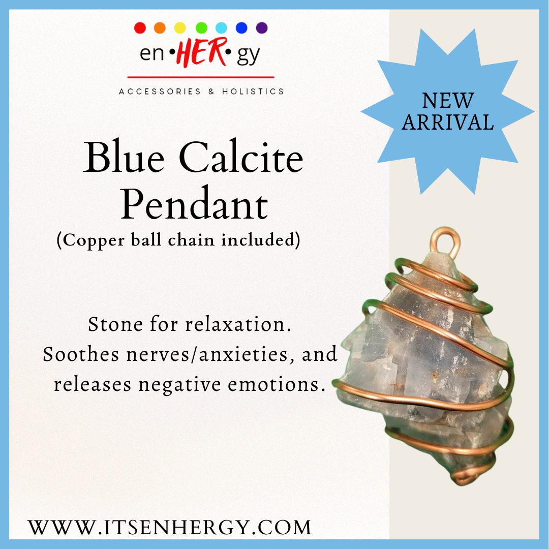 Blue Calcite Pendant