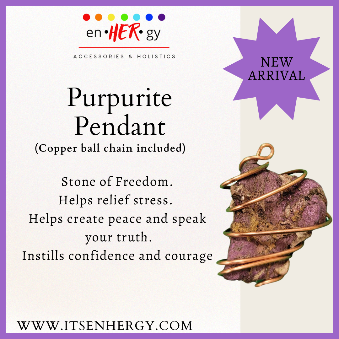 Purpurite Pendant