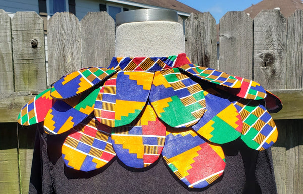 Ankara Collar Bib