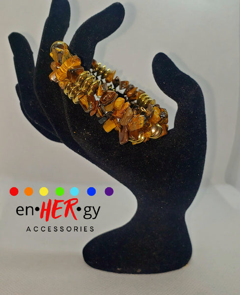 Tiger's Eye wrist wrap