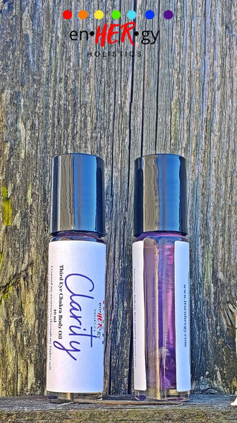 Chakra Body Oil (Crystal Infused)