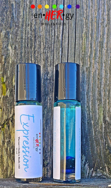 Chakra Body Oil (Crystal Infused)