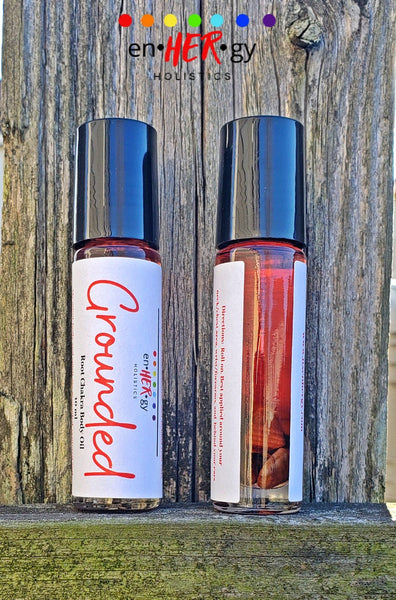 Chakra Body Oil (Crystal Infused)