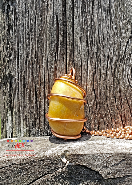 Yellow Aventurine Pendant