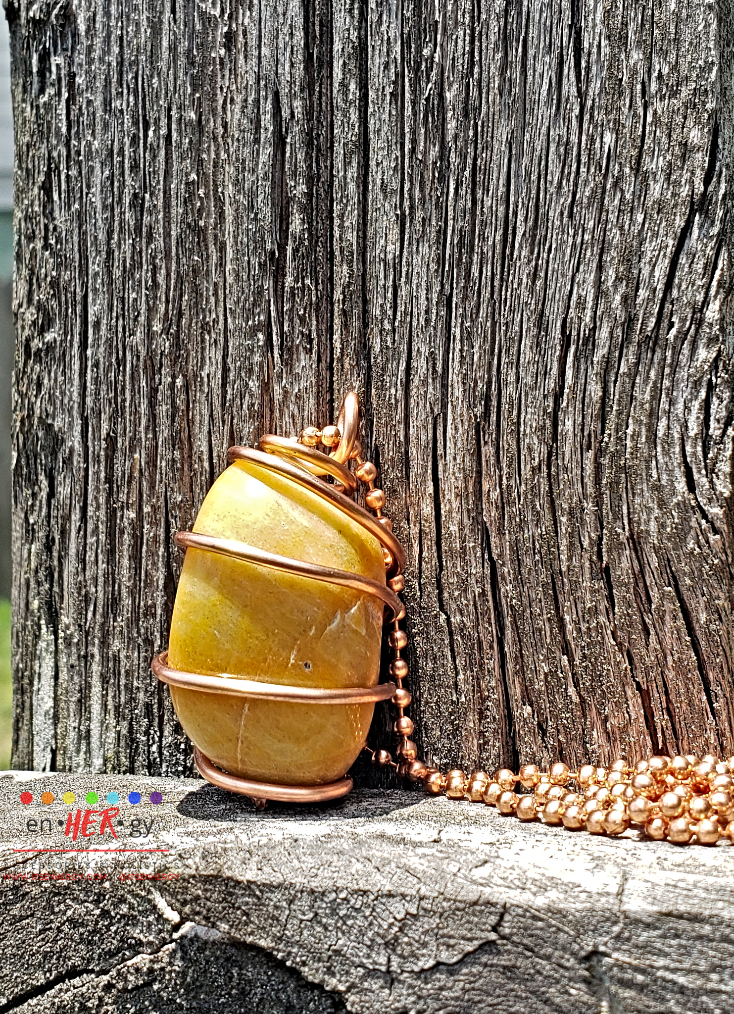 Yellow Aventurine Pendant